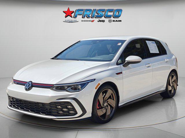 used 2024 Volkswagen Golf GTI car, priced at $22,555