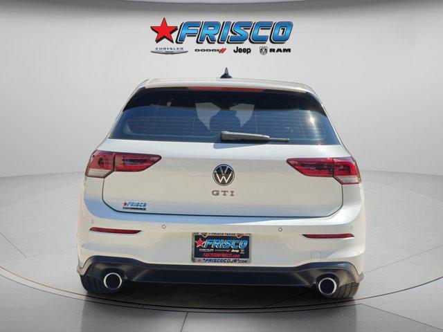 used 2024 Volkswagen Golf GTI car, priced at $22,555