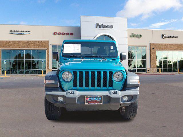 used 2020 Jeep Wrangler Unlimited car, priced at $27,298