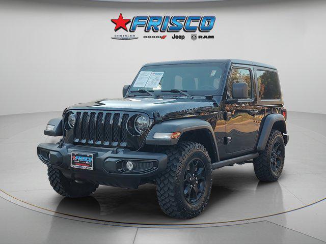 used 2022 Jeep Wrangler car, priced at $26,333