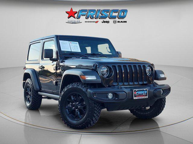used 2022 Jeep Wrangler car, priced at $26,333