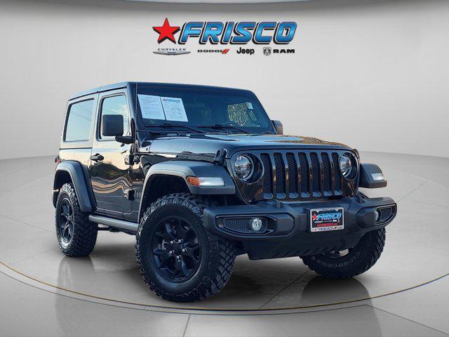used 2022 Jeep Wrangler car, priced at $26,333