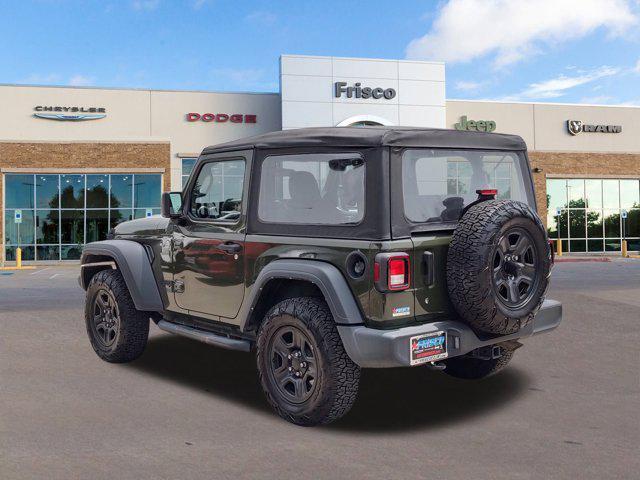 used 2021 Jeep Wrangler car, priced at $25,953