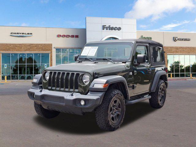 used 2021 Jeep Wrangler car, priced at $25,953