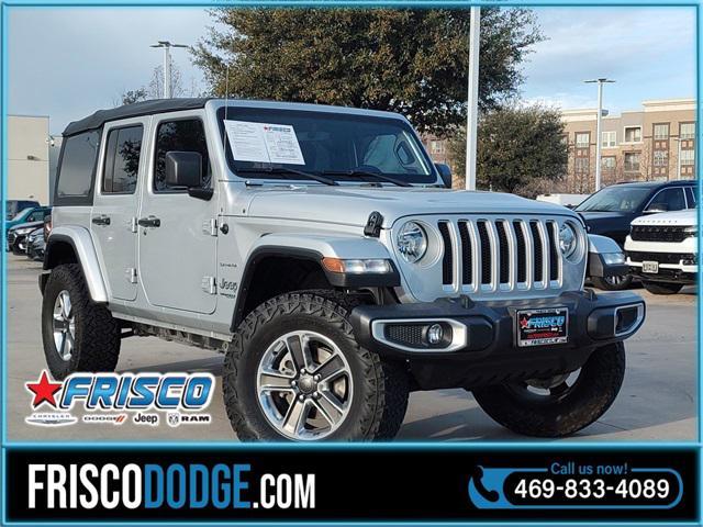 used 2022 Jeep Wrangler Unlimited car, priced at $35,194