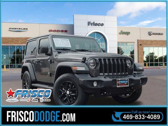 used 2023 Jeep Wrangler car, priced at $31,475