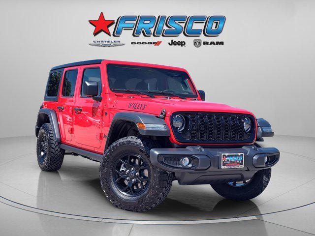 new 2025 Jeep Wrangler car, priced at $44,673