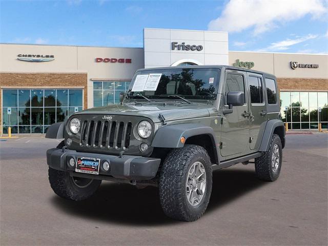 used 2015 Jeep Wrangler Unlimited car, priced at $22,813