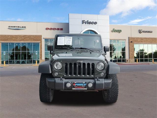used 2015 Jeep Wrangler Unlimited car, priced at $25,913