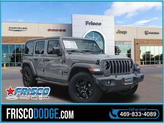 used 2020 Jeep Wrangler Unlimited car, priced at $33,700