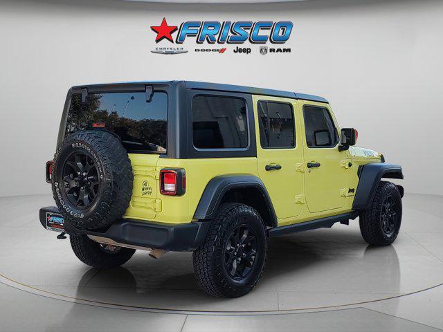 used 2023 Jeep Wrangler car, priced at $42,557