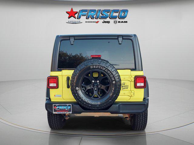 used 2023 Jeep Wrangler car, priced at $42,557