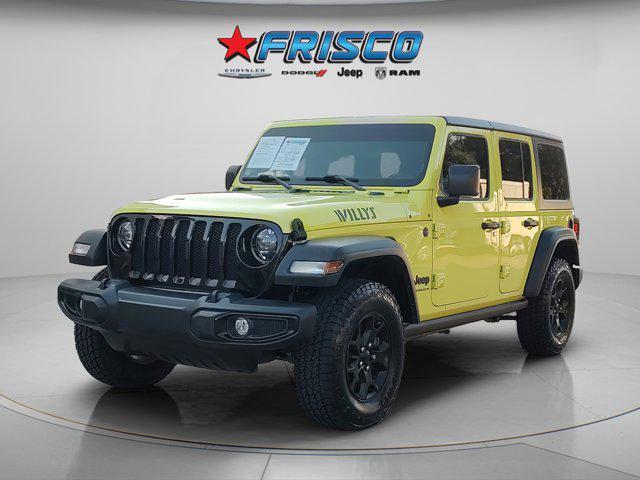 used 2023 Jeep Wrangler car, priced at $42,557