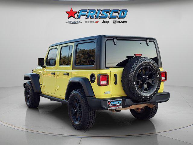 used 2023 Jeep Wrangler car, priced at $42,557