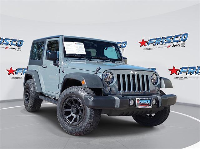 used 2014 Jeep Wrangler car, priced at $17,889