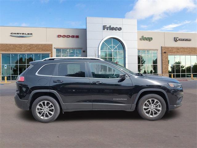used 2021 Jeep Cherokee car, priced at $23,523