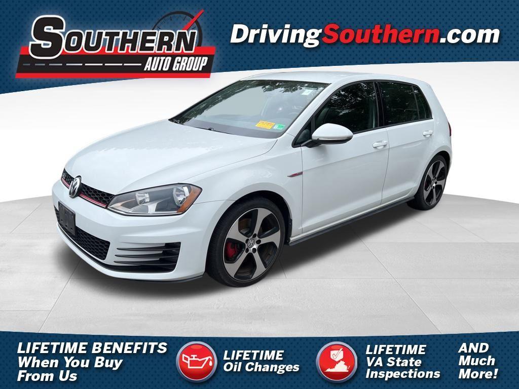 used 2016 Volkswagen Golf GTI car, priced at $14,995