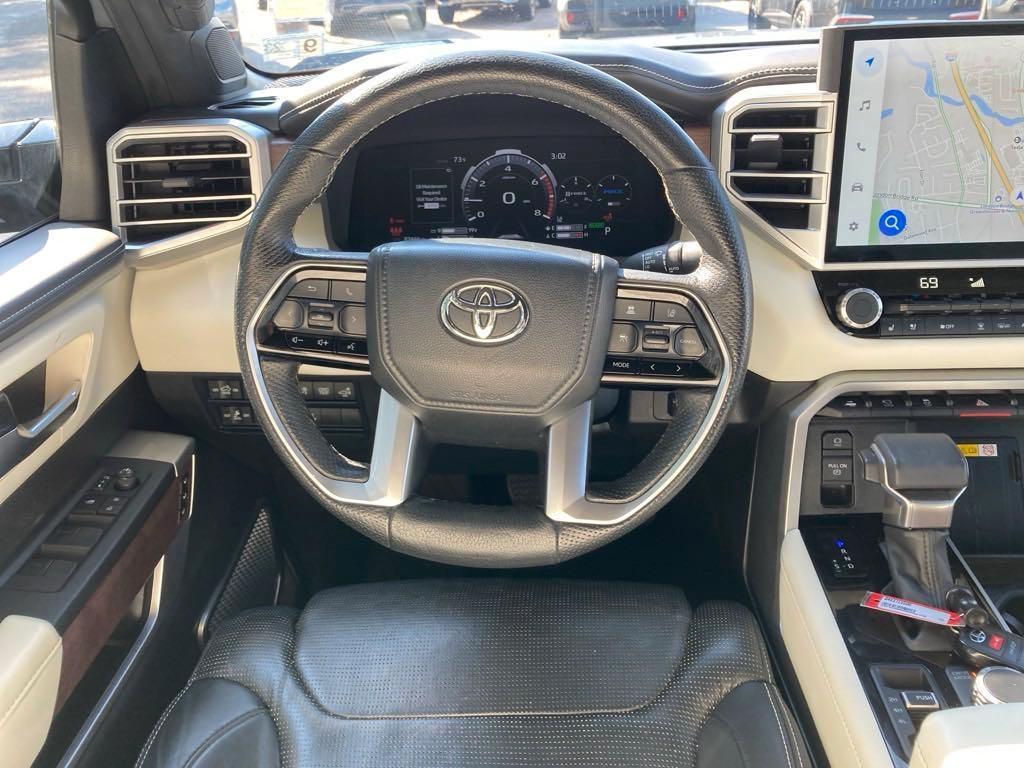 used 2022 Toyota Tundra Hybrid car, priced at $49,955