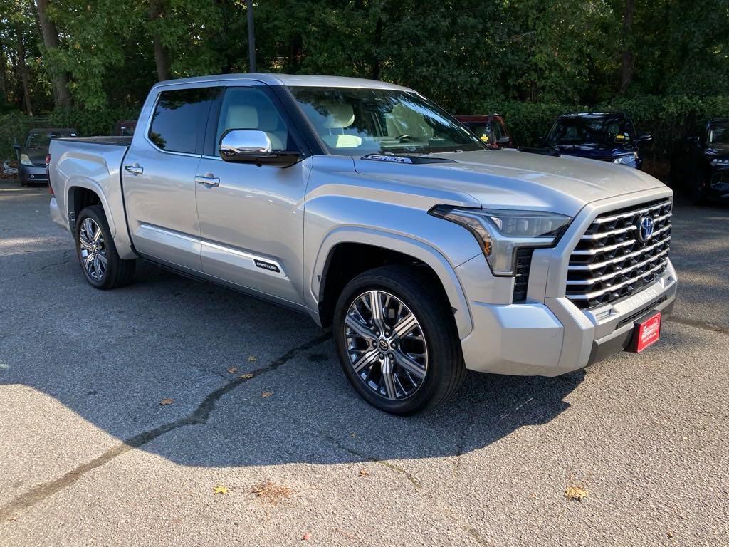 used 2022 Toyota Tundra Hybrid car, priced at $49,955