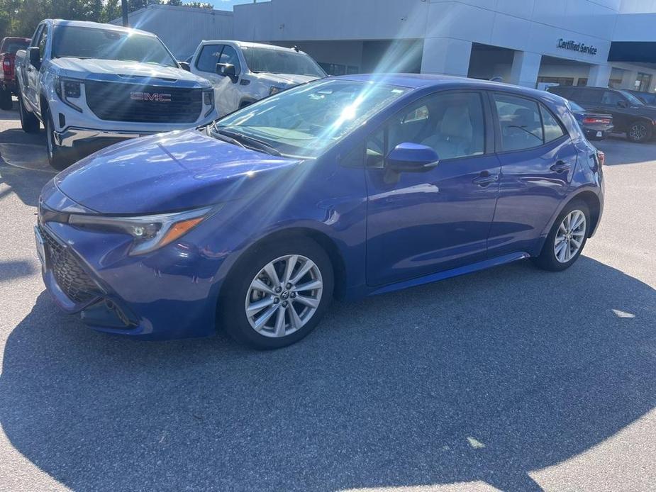 used 2023 Toyota Corolla Hatchback car, priced at $21,612