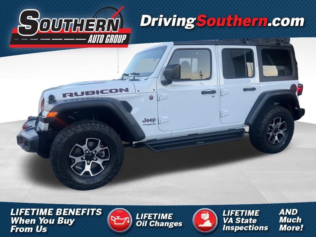used 2021 Jeep Wrangler Unlimited car, priced at $36,995