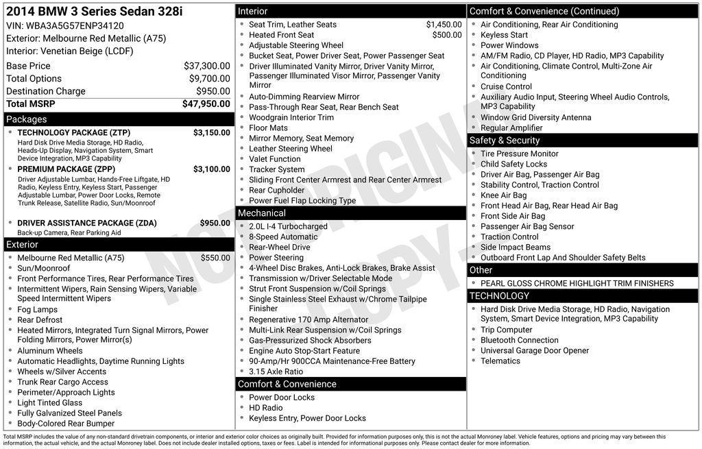 used 2014 BMW 328 car, priced at $10,995