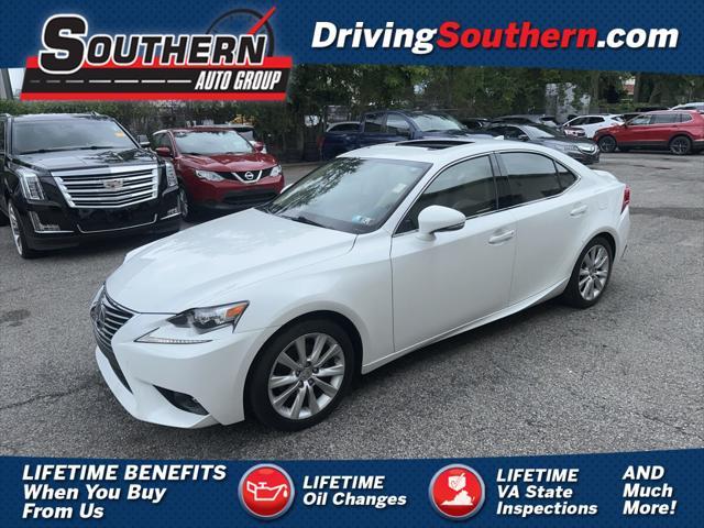 used 2015 Lexus IS 250 car, priced at $20,747