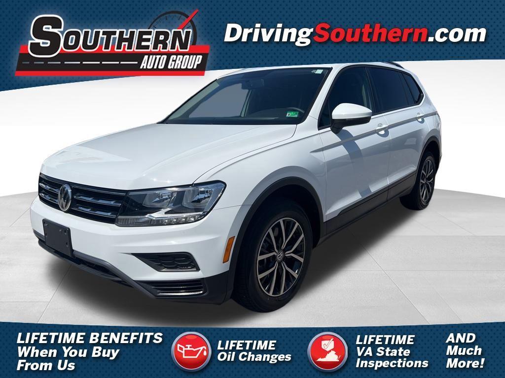 used 2021 Volkswagen Tiguan car, priced at $18,990