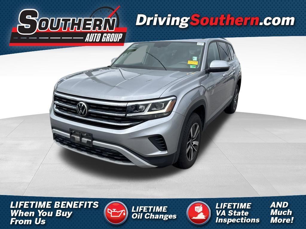 used 2022 Volkswagen Atlas car, priced at $27,300