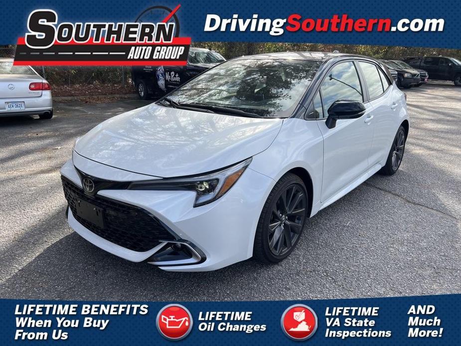 used 2023 Toyota Corolla Hatchback car, priced at $26,888