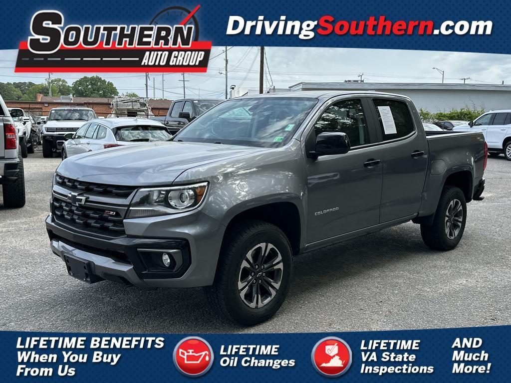 used 2021 Chevrolet Colorado car, priced at $30,988