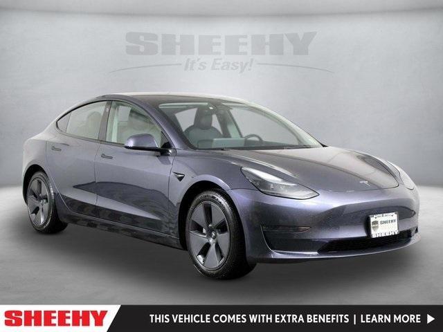 used 2021 Tesla Model 3 car, priced at $19,750