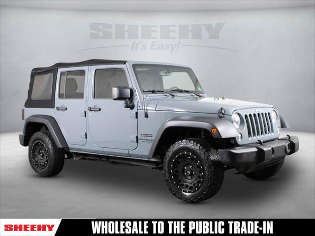 used 2015 Jeep Wrangler Unlimited car, priced at $12,450