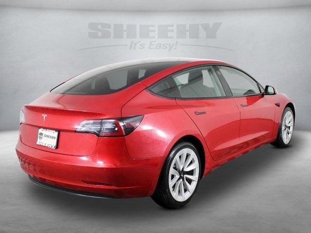 used 2022 Tesla Model 3 car, priced at $19,450