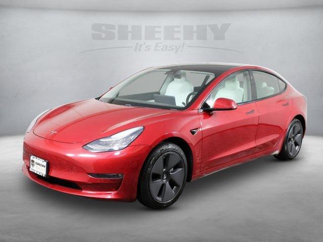 used 2021 Tesla Model 3 car, priced at $25,450