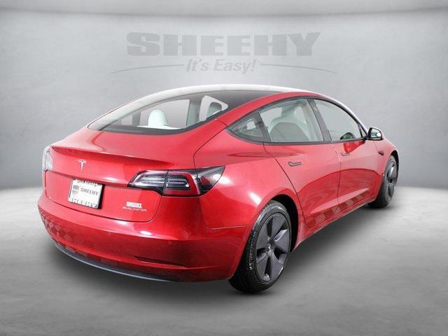 used 2021 Tesla Model 3 car, priced at $25,450