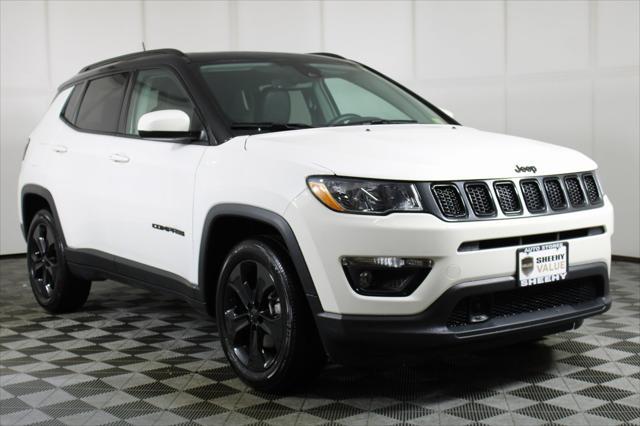 used 2021 Jeep Compass car, priced at $17,998