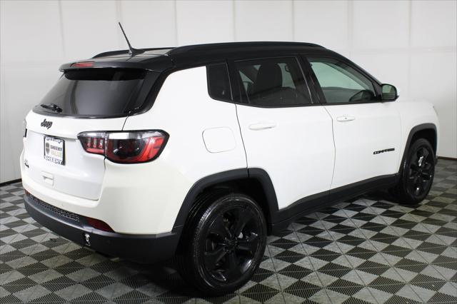 used 2021 Jeep Compass car, priced at $17,998