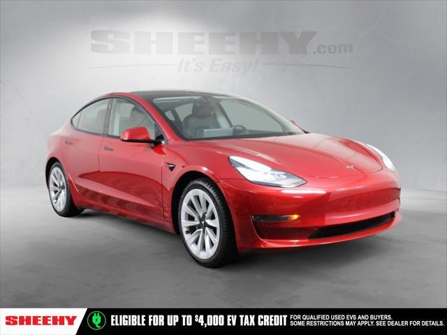 used 2021 Tesla Model 3 car, priced at $22,995