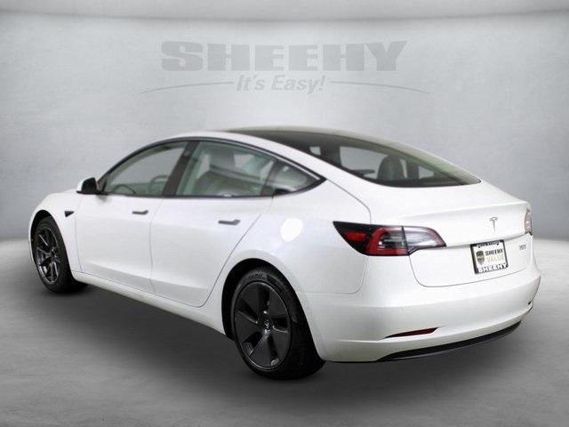 used 2021 Tesla Model 3 car, priced at $19,700