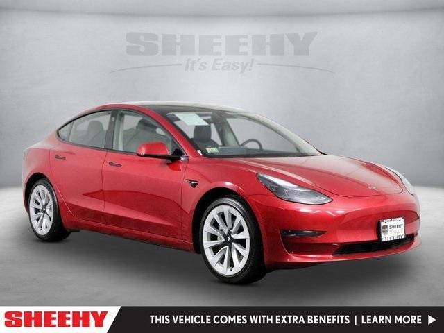 used 2022 Tesla Model 3 car, priced at $18,590
