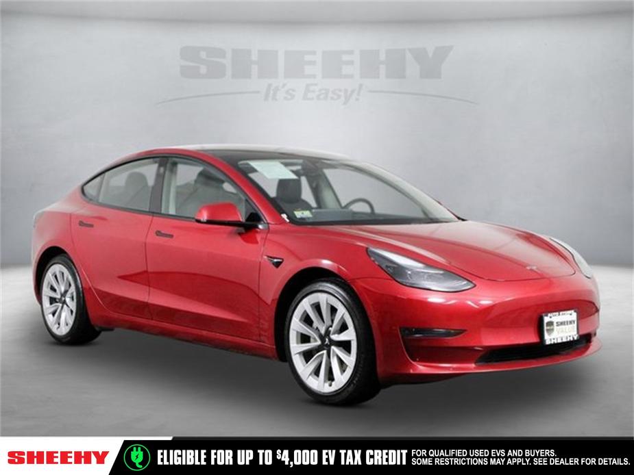 used 2022 Tesla Model 3 car, priced at $21,299