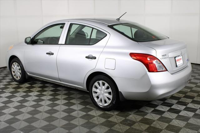 used 2012 Nissan Versa car, priced at $4,998