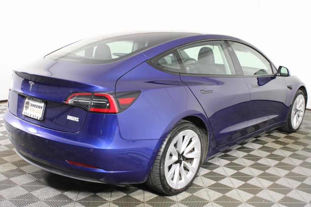 used 2022 Tesla Model 3 car, priced at $20,500