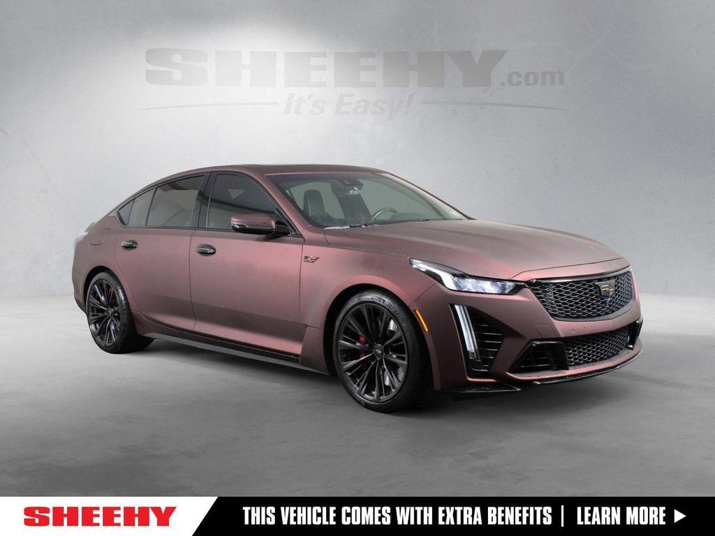 used 2022 Cadillac CT5-V car, priced at $76,998