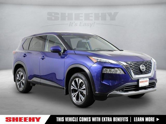 used 2021 Nissan Rogue car, priced at $21,400