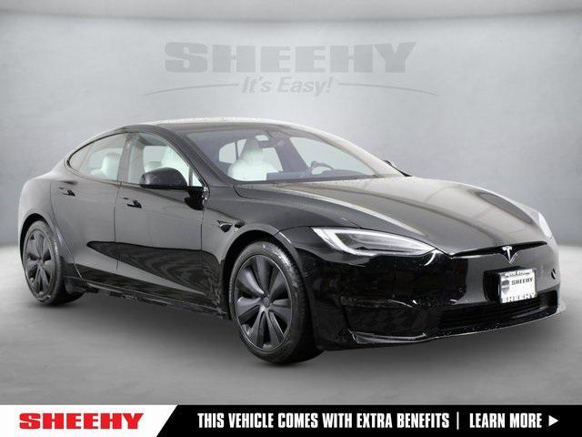 used 2022 Tesla Model S car, priced at $45,998