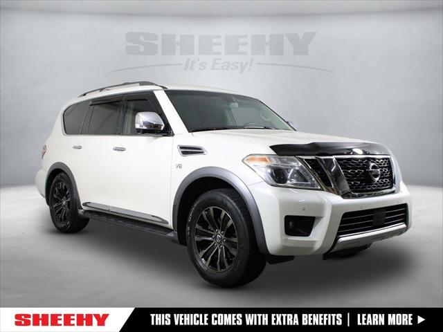 used 2017 Nissan Armada car, priced at $17,700