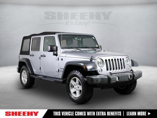 used 2016 Jeep Wrangler Unlimited car, priced at $19,850