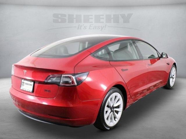 used 2022 Tesla Model 3 car, priced at $19,400